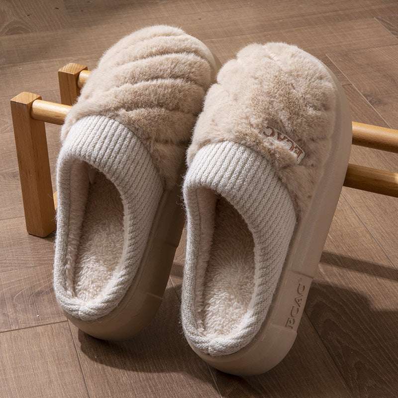 Women's Cotton Slippers Indoor Non-slip Thick-soled Cotton Slippers Cotton Slippers Women's Cotton Slippers Indoor Non-slip | Ectron Online