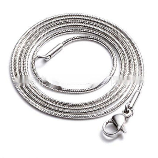 Pet Bone Hair Round Heart-shaped Footprints Cinerary Casket Necklace