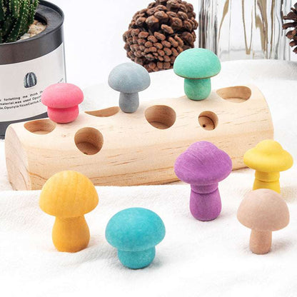 Wooden Mushroom Picking Game Simulation Mushroom Picking Game Wooden | Ectron Online