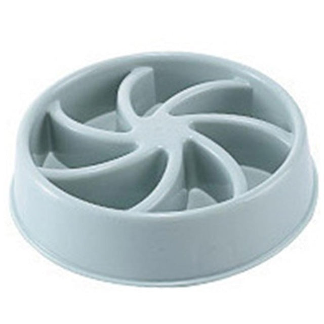 Plastic Choke Prevention Slow Feeder Bowl for Dogs & Cats Plastic Pet Dogs And Cats Choke Preventi | Ectron Online