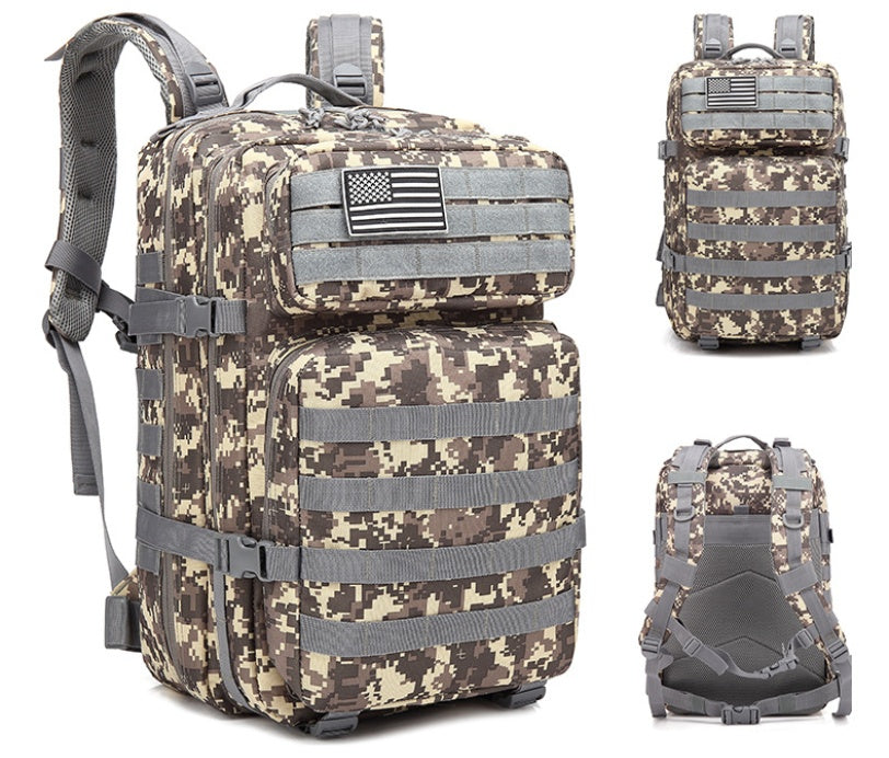 Tactical Mountaineering Backpack Outdoor Mountaineering Bag Tactical Leis | Ectron Online