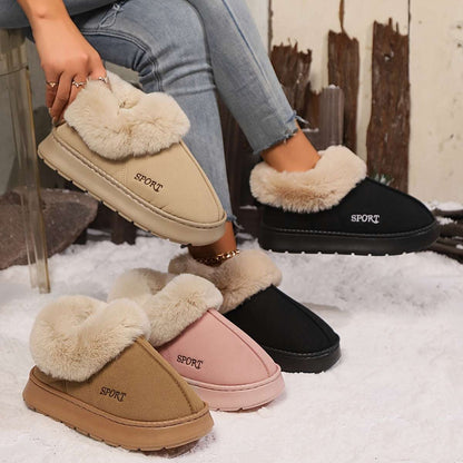Cozy Plush Women’s Slippers – Non-Slip, Faux Fur & Soft Fit Cozy Plush Soft Slippers Shoes For Women | Ectron Online
