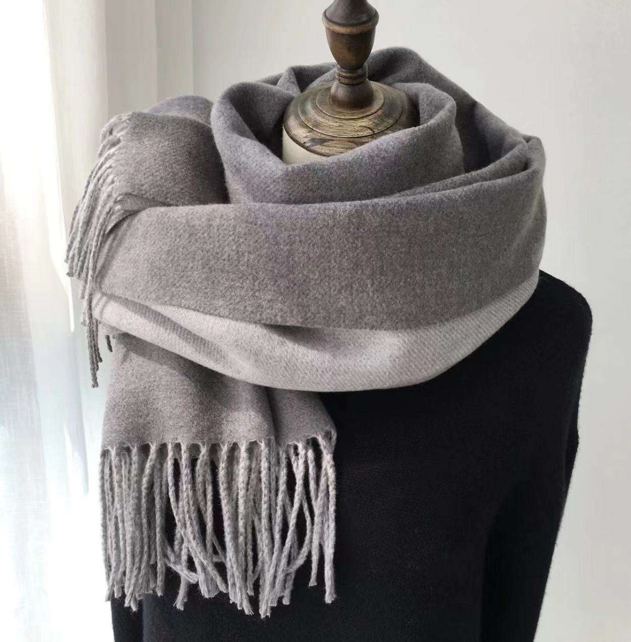Artificial Australian Wool Double-Sided Shawl Double-sided Artificial Australian Wool | Ectron Online