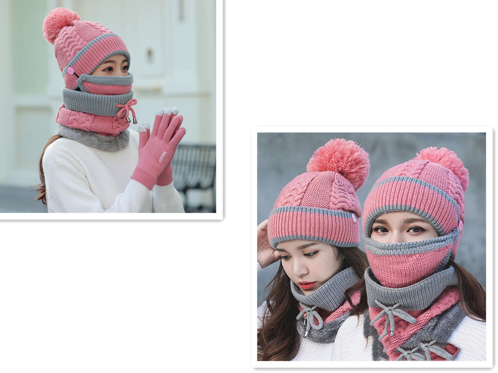 Plush Velvet Bib Mask - Soft, Comfortable, and Protective Hats & Caps | Ectron Online