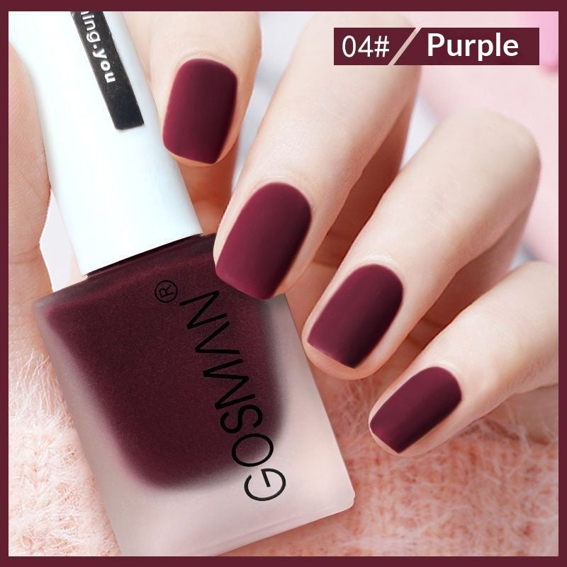Quick-Dry Matte Nail Polish Quick-dry Matte Nail Polish, Non-peel | Ectron Online