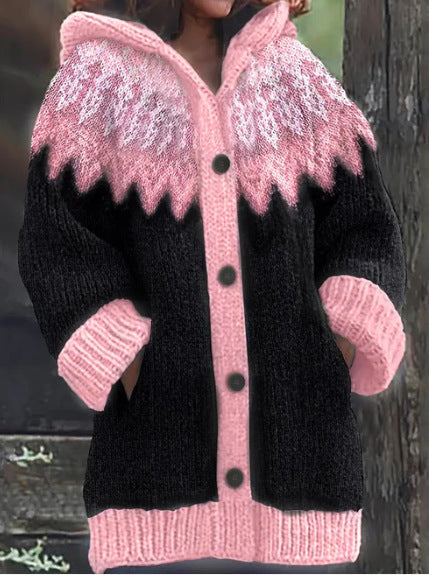 Animal 3D Printed Hooded Cloak | Casual Graphic Graphic Jacket