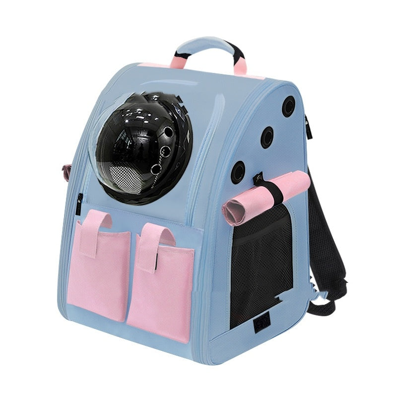 Backpack For Going Out Backpack Foldable Space Capsule Cute Pet