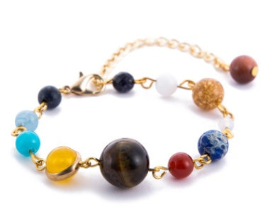 Universe Galaxy Eight Planets Solar Bracelet Brecelets | Ectron Online