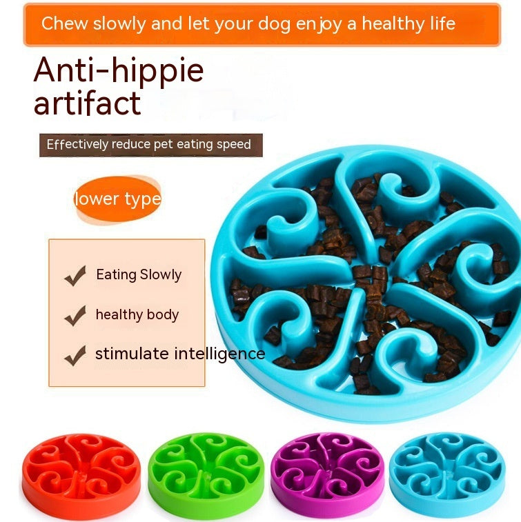 Pet Anti-choke Food Basin Dog Food Bowl