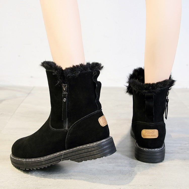 Korean style thick-soled short Martin boots