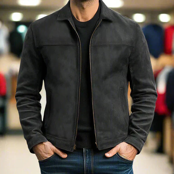 Men's Lapel Casual Trendy Leather Jacket Men's Lapel Casual Trendy Leather Jacket | Ectron Online