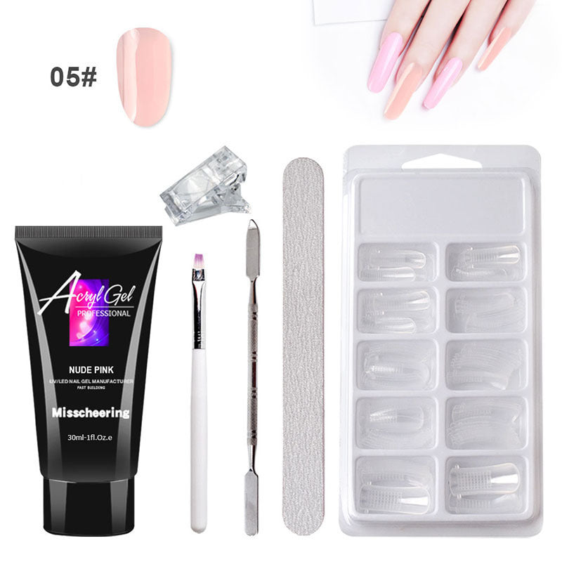 Polygel Nail Extension Kit | Quick & Easy Builder Gel Painless Extension Gel Nail Art | Ectron Online