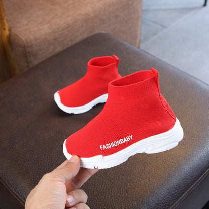 Flying woven breathable mesh sneakers
