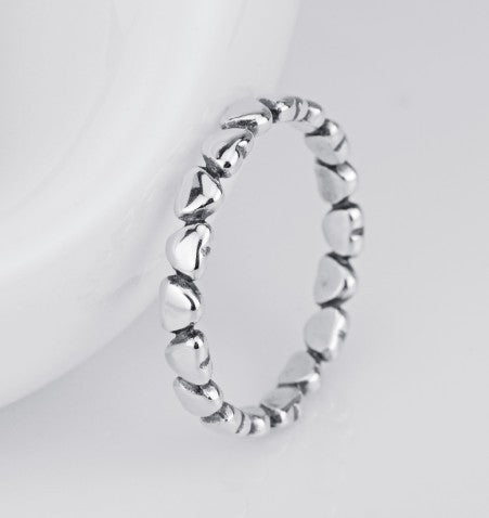 925 Sterling Silver Heart Ring