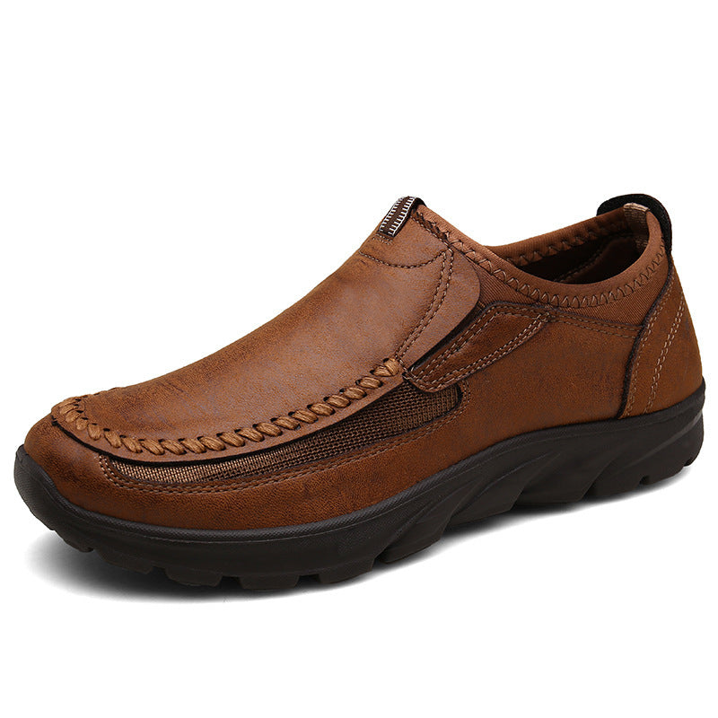 Set Foot Youth Large Men’s Casual Leather Shoes Set foot youth large men's casual leathe | Ectron Online