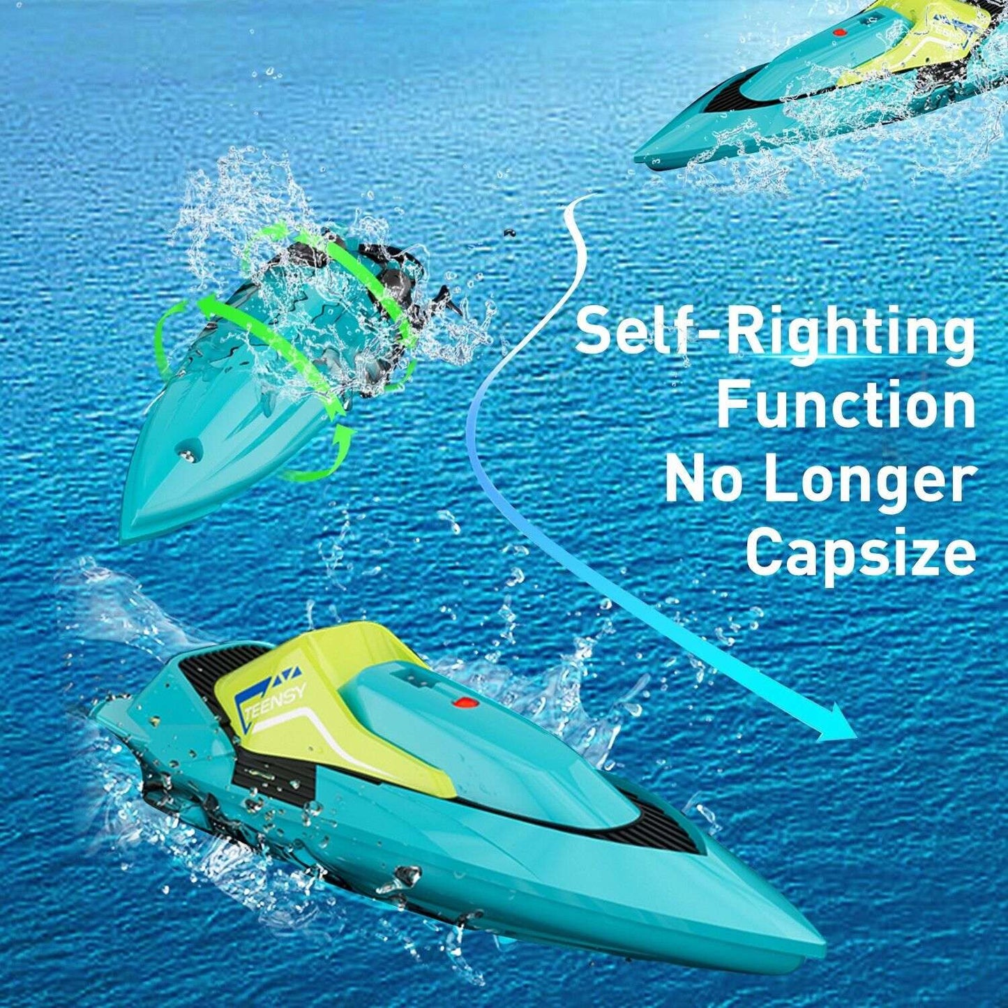 S5 Fast RC Boat - 20+ MPH High Speed Racing Boat for Pools & Lakes S5 Fast RC Boat For Pools And Lakes 2.4 | Ectron Online