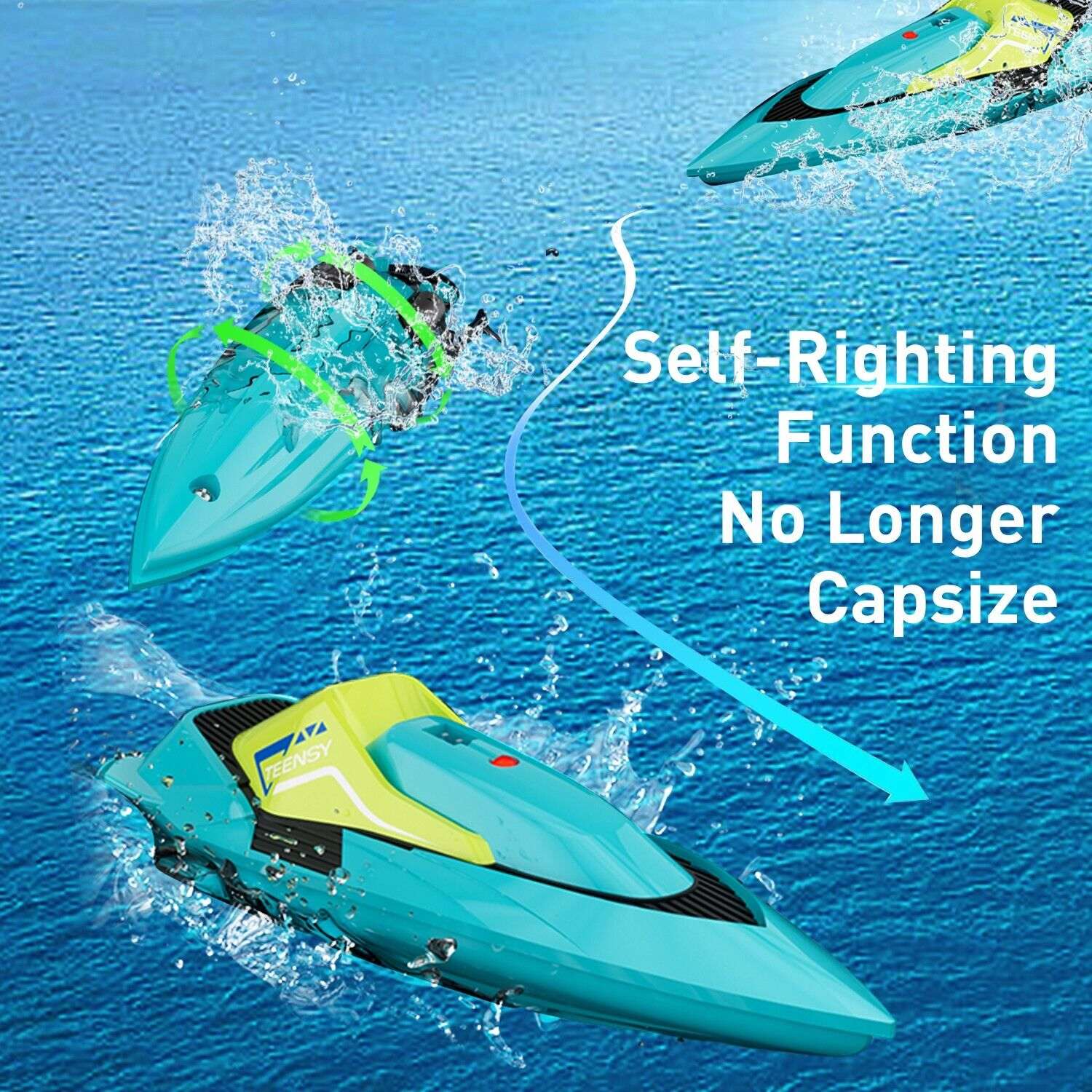S5 Fast RC Boat - 20+ MPH High Speed Racing Boat for Pools & Lakes S5 Fast RC Boat For Pools And Lakes 2.4 | Ectron Online