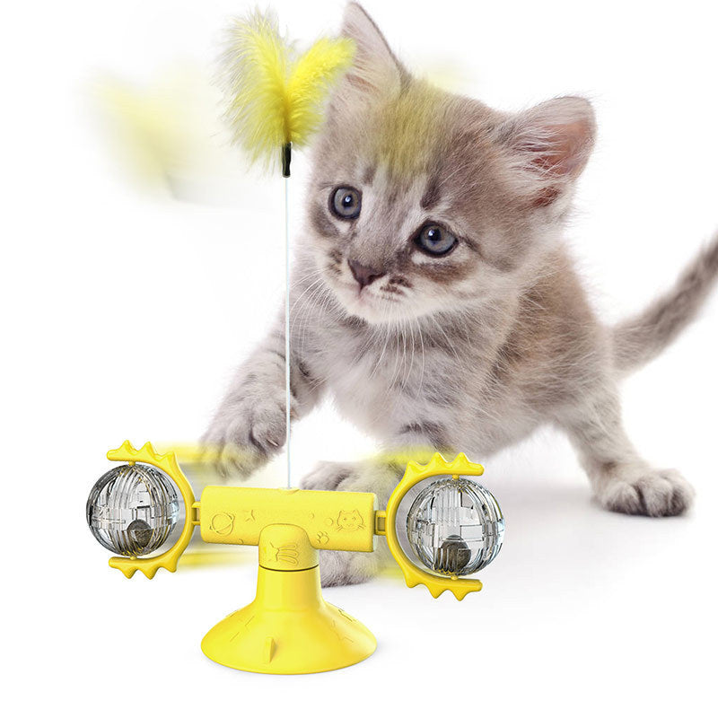Cat Rotating Windmill Multi-Function Toy Cat Rotating Windmill Multi-Function Toy | Ectron Online