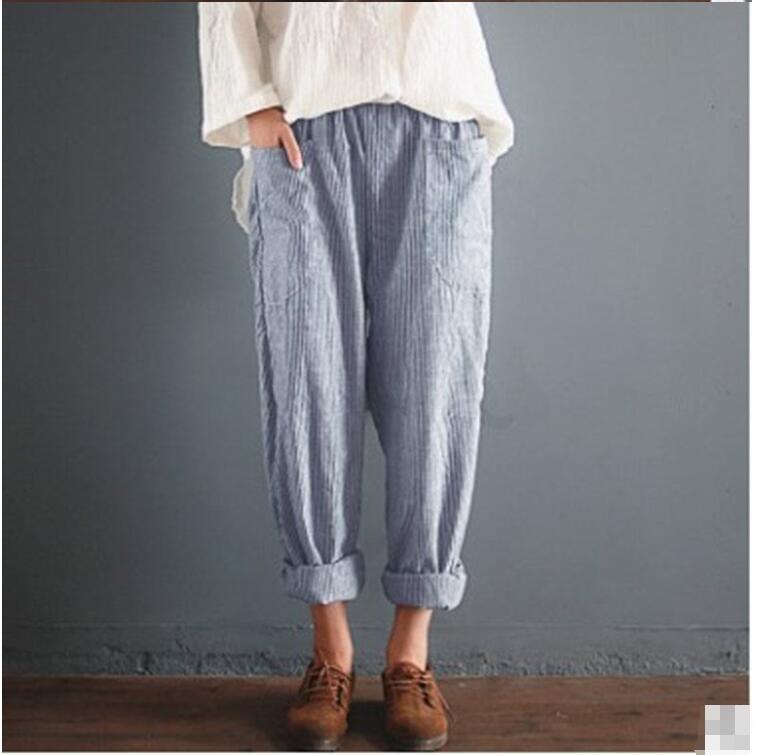 Loose casual harem pants