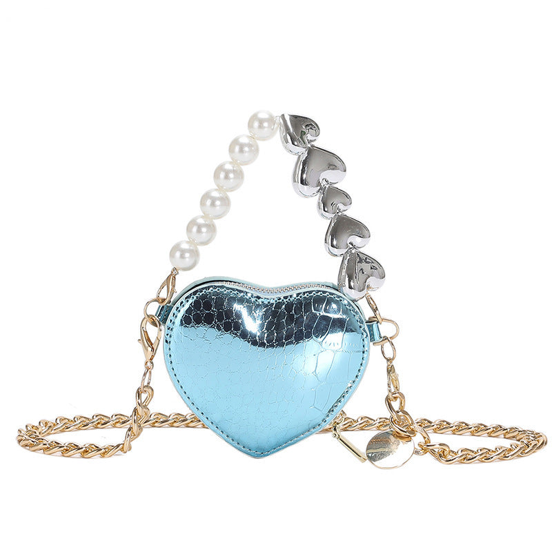 Mini Love-Shape Pearls Handbag Mini Love-shape Pearls Handbag Fashion C | Ectron Online