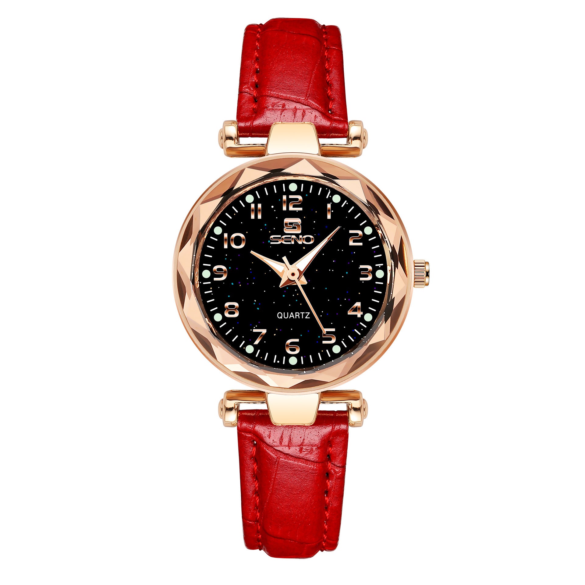 Women's Starry Sky Watch with Belt Women's Starry Sky Waterproof Belt Quart | Ectron Online