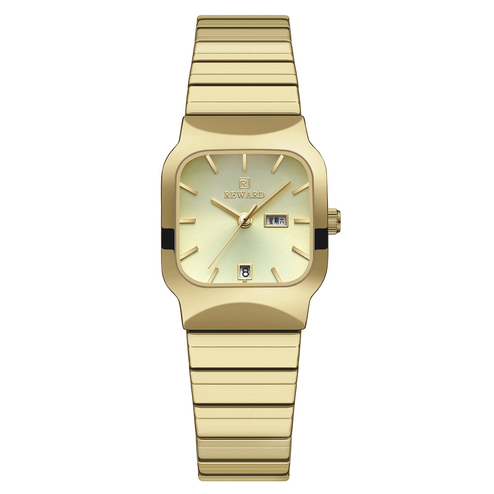 Square Double-point Casual Couple Functional Watch Square Double-point Casual Couple Functi | Ectron Online