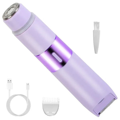 2-in-1 Bikini Trimmer & Body Shaver 2 In 1 Bikini Trimmer For Women Dual Hea | Ectron Online