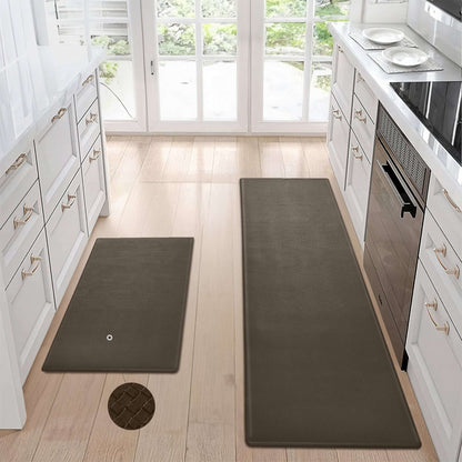 Kitchen Floor Mat Two-piece Set Of Non-slip, Waterproof And Easy To Scrub For Home, Kitchen Kitchen Floor Mat Two-piece Set Of Non-s | Ectron Online