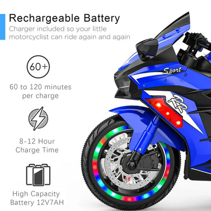 12V Kids Electric Motorcycle Kids Powered Ride-ons Toy, Kids Motorcyc | Ectron Online