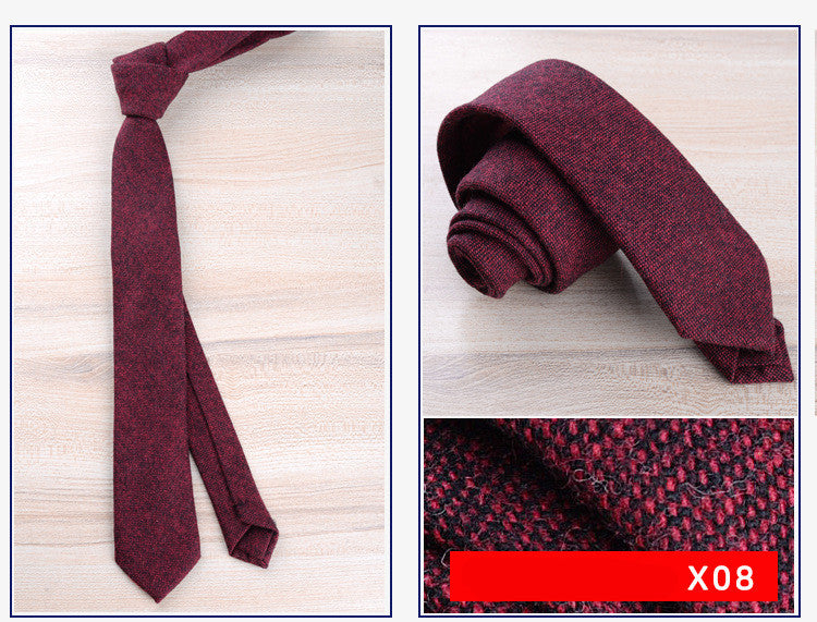 Wool Tie Men Formal Wear England Men's Tie | Ectron Online
