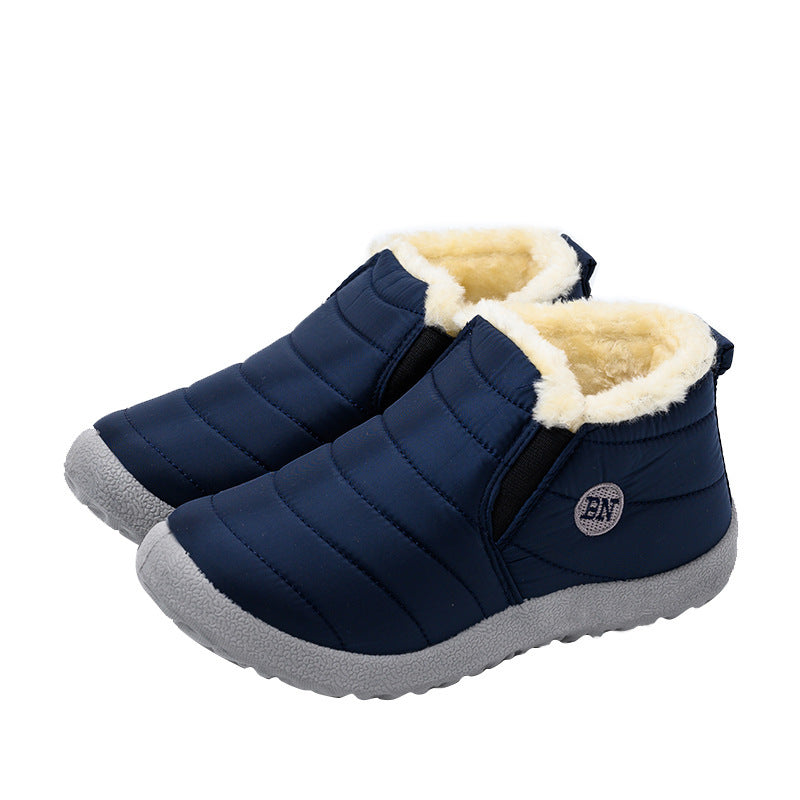 Warm Plush Boots and Cotton Shoes Woman Boots | Ectron Online