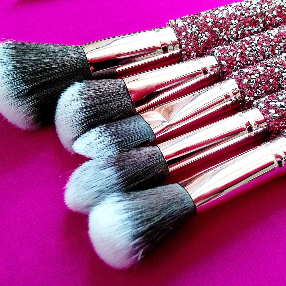 10 IN 1 Diamond Inlaid Handmade Custom Makeup Brush 10 IN 1 Diamond Inlaid Handmade Custom M | Ectron Online