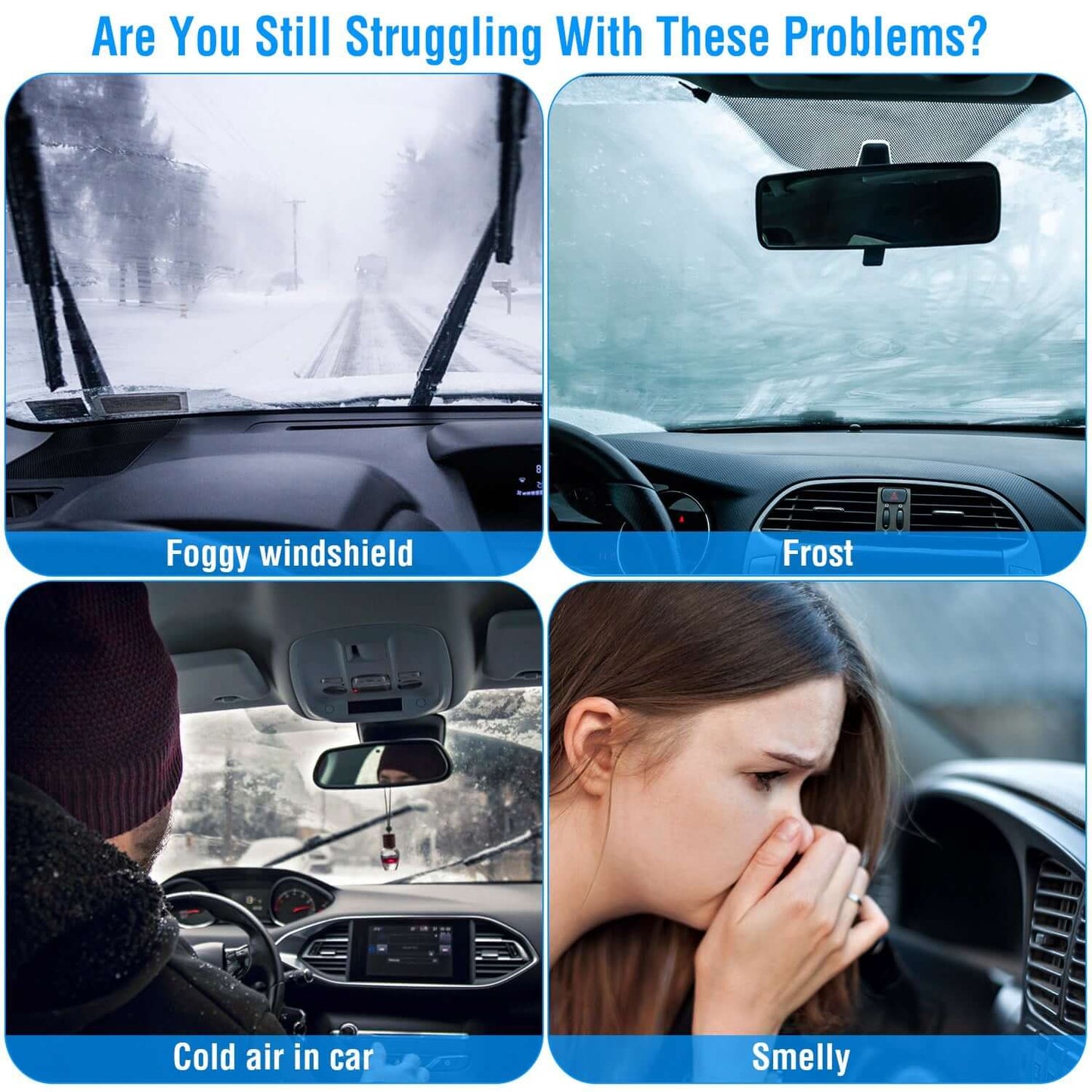 2-in-1 Portable Car Heater & Cooling Fan 12V 150W Portable Car Auto Heater Heatin | Ectron Online