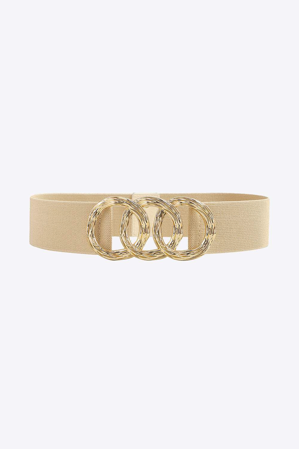 Zinc Alloy Buckle Elastic Wide Belt Belt | Ectron Online