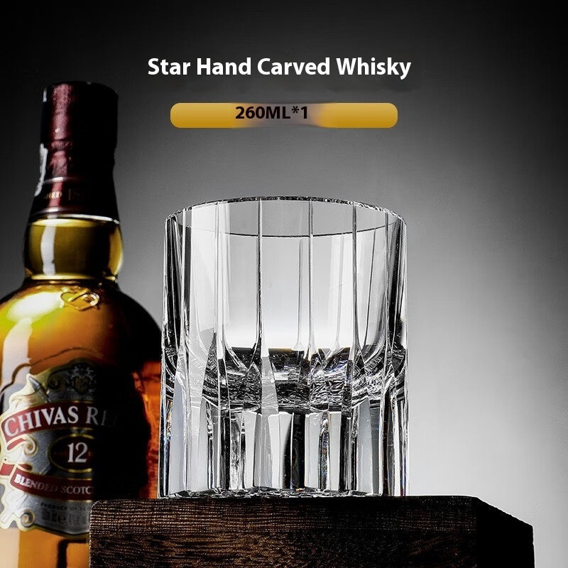 K9 Crystal Handmade Lead-Free Whiskey Glass K9 Crystal Handmade Lead-free Whiskey Gl | Ectron Online