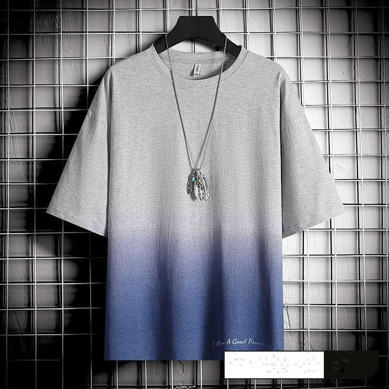Men’s Hong Kong Style Loose T-Shirt – Trendy Casual Streetwear Hong Kong style loose T-shirt men | Ectron Online
