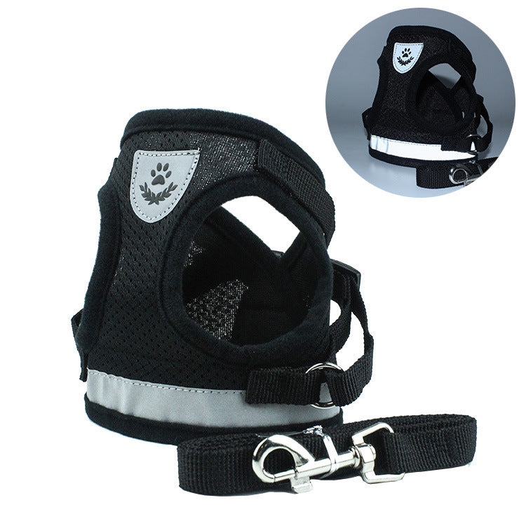 Adjustable Pet Safety Harness and Leash Pet Car Seat Belt Pet Leash | Ectron Online