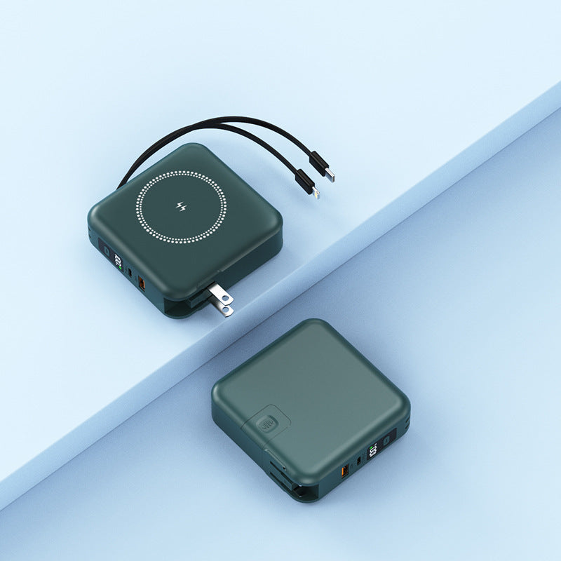 Magnetic Wireless Power Bank Five-in-One Magnetic Wireless Power Bank Five-in-one | Ectron Online