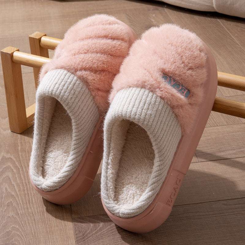 Women's Cotton Slippers Indoor Non-slip Thick-soled Cotton Slippers Cotton Slippers Women's Cotton Slippers Indoor Non-slip | Ectron Online