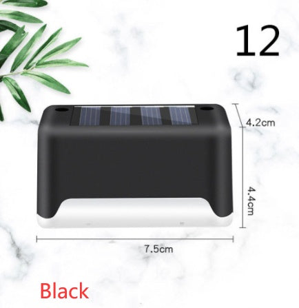 New Upgrade Waterproof LED Solar Fence Lamp Solar Deck Lights Solar Step Light Outdoor For Patio Stairs Garden Pathway Step Yard New Upgrade Waterproof LED Solar Fence L | Ectron Online