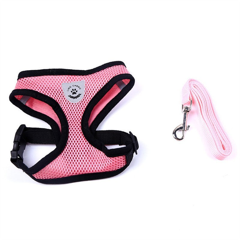 Adjustable Pet Safety Harness and Leash Pet Car Seat Belt Pet Leash | Ectron Online