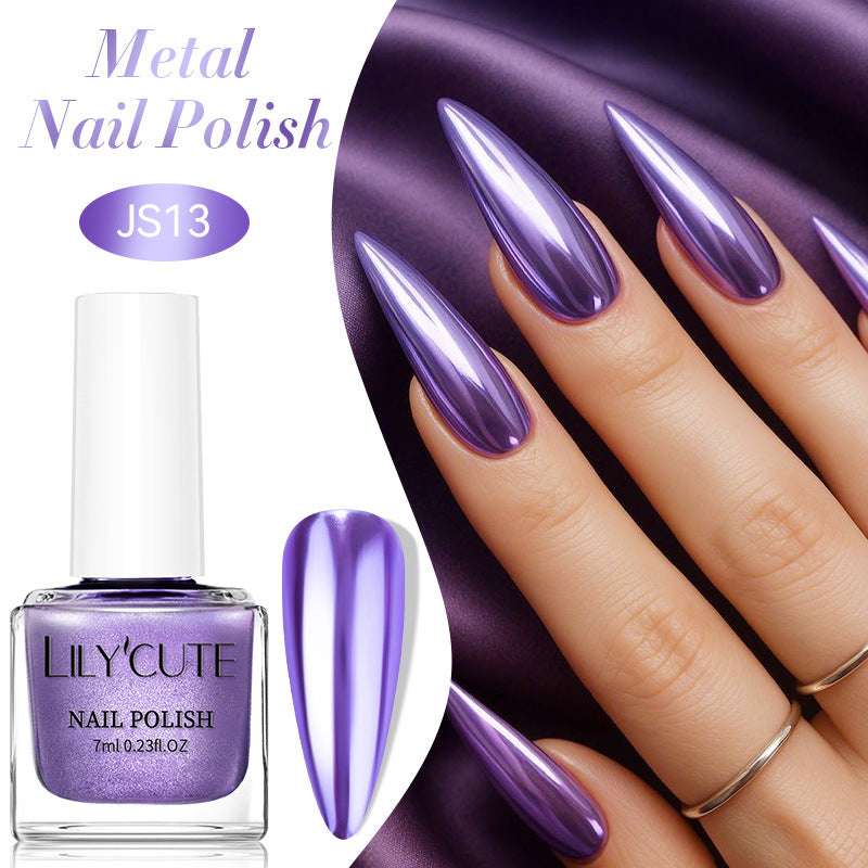 Quick-Dry Metallic Mirror Nail Polish Quick-dry Metallic Mirror Nail Polish, N | Ectron Online
