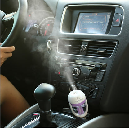 Car Humidifier, Air Purifier & Essential Oil Diffuser