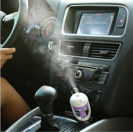 Car Humidifier, Air Purifier & Essential Oil Diffuser