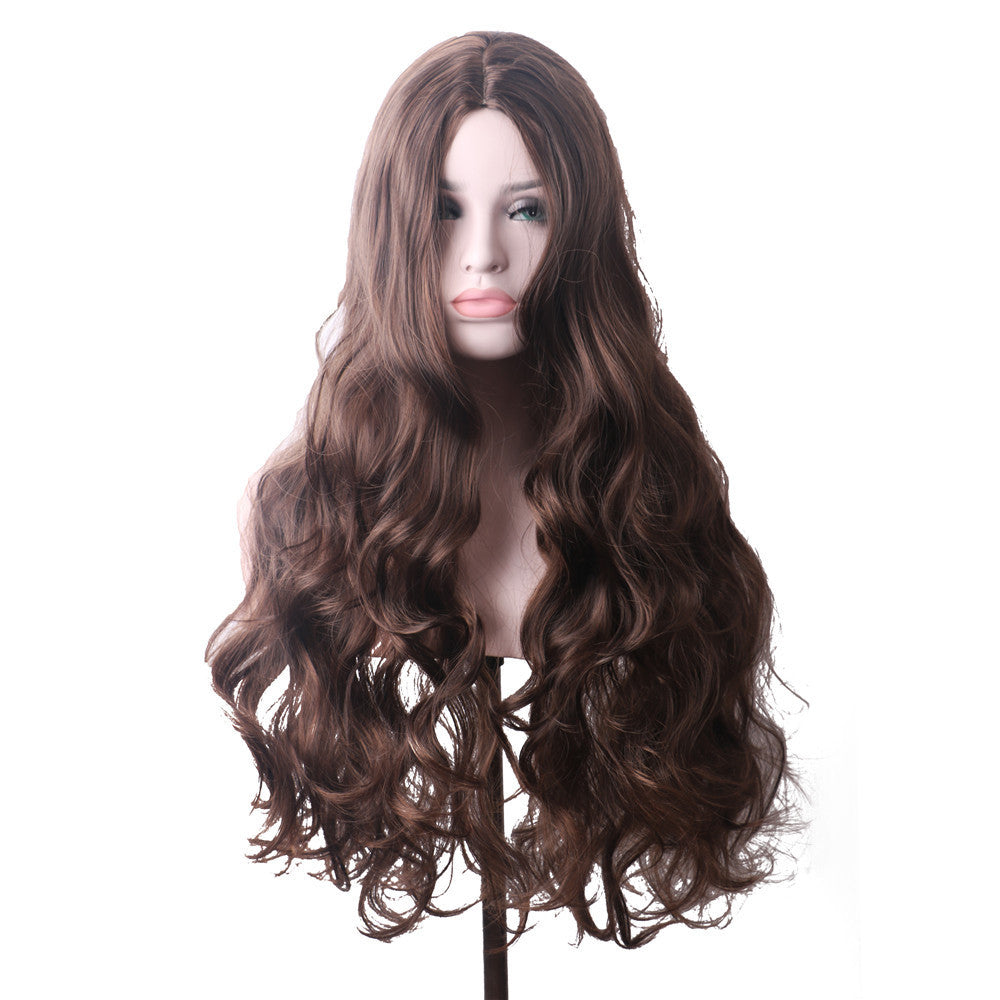 Universal Full-Head Long Curly Wig - Luxurious Volume Universal Wig Full-head Wig Medium And L | Ectron Online