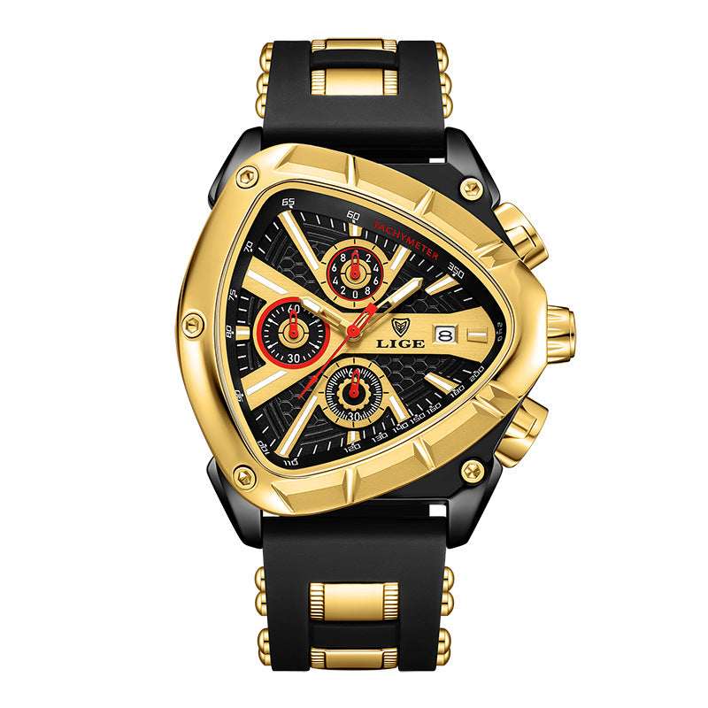 Men's Polygon Waterproof Watch Polygon Men's Multi-waterproof Luminous | Ectron Online