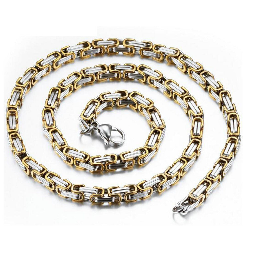 Stainless Steel Punk Necklace Necklace | Ectron Online