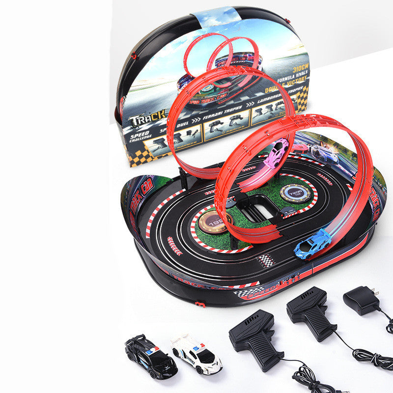 Children's Track Racing Toys Storage Portable