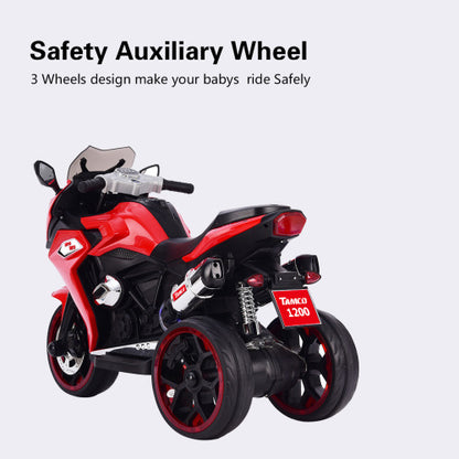 12V Kids Electric Motorcycle - 3 Lighting Wheels Ride-On Toy 12V Kids Electric Motorcycle ,ride On Mo | Ectron Online
