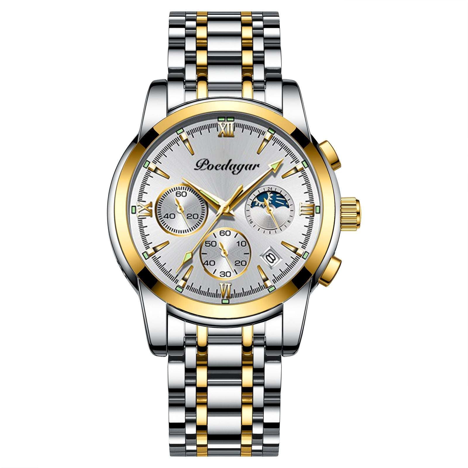 Men's Multi-Function Quartz Watch Multifunctional Men's Watch Luminous Wat | Ectron Online